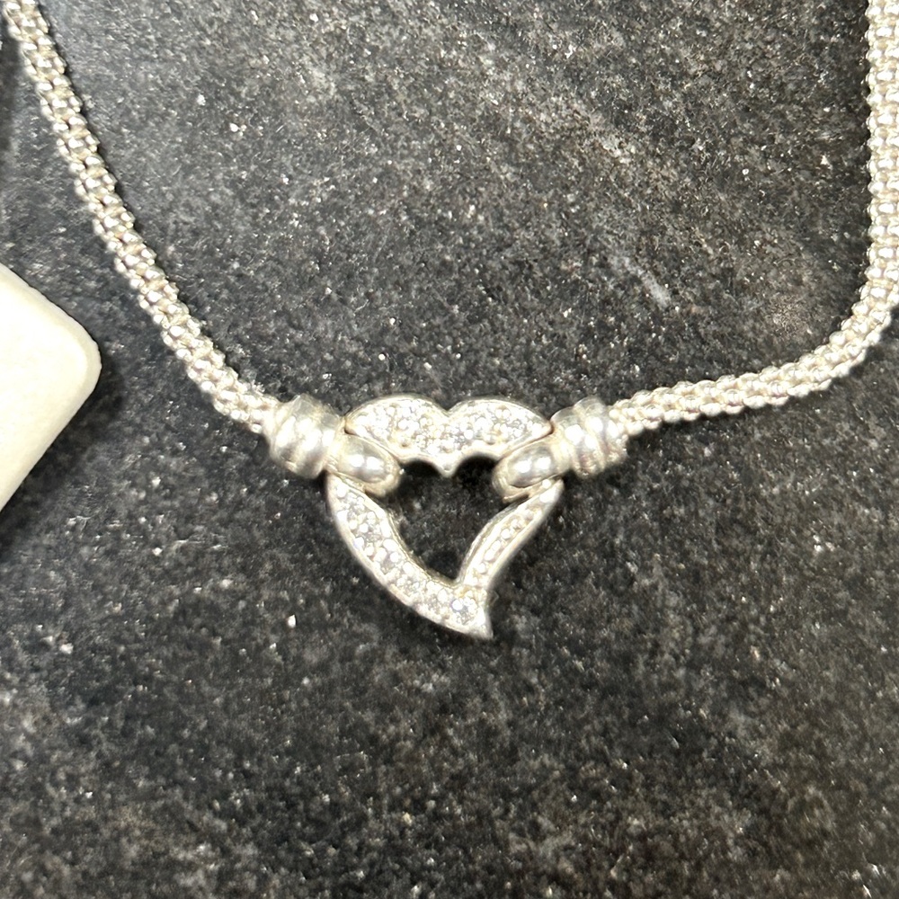 Mia Fiore Made in Italy 925 Sterling Silver Necklace Adjustable